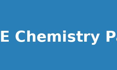 Cambridge IGCSE Chemistry Part A 0620A